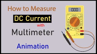 how to measure DC current with a digital multimeter | how to check DC current with multimeter