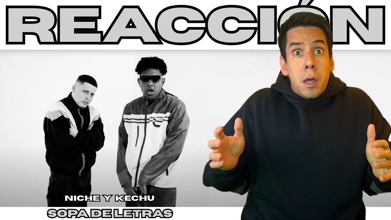 ARGENTINO REACCIONA // SOPA DE LETRAS - NICHE Y KECHU // DEROCHEEE ABSOLUTO DE SKILS