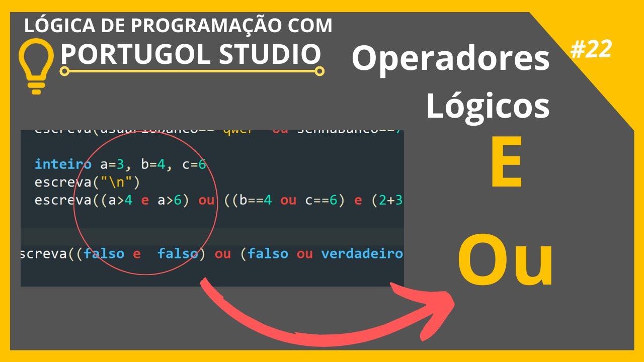 Algoritmo e Lógica de programação com Portugol Studio