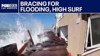 Long Beach braces for flooding, high surf as Tropical Storm Rachel remnants hit California