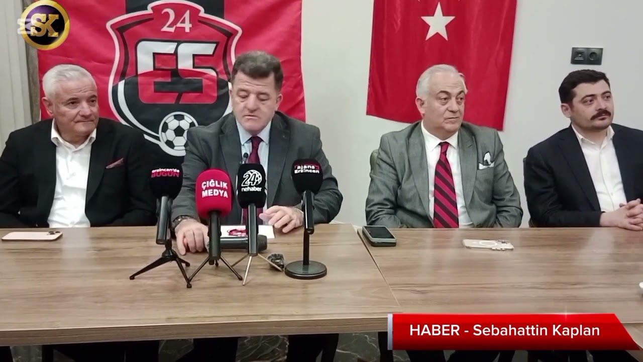 24 Erzincanspor Başkanı Alaattin Yavuz Güneş’ten Tarihi Çıkış: “Bu Lig Bize Dar, Hedef Süper Lig!”