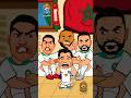 احداث مباراة المغرب و السنغال و رد فعل المنتخبات العربية