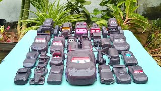 Clean up muddy minicar & Disney car Convoys! Play in the Garden #198