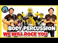 BODY PERCUSSION WE WILL ROCK YOU  | Body Percussion For Kindergarten | Simple body percussion