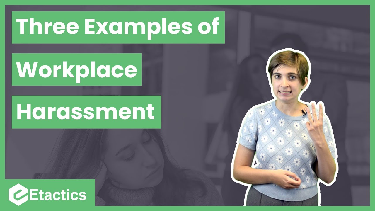Three REAL Examples Of Workplace Harassment YouTube