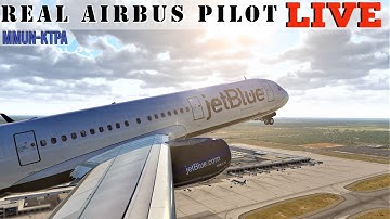 Cross the Gulf(try#2) | Toliss A321 | REAL Airbus Pilot | Back in the saddle