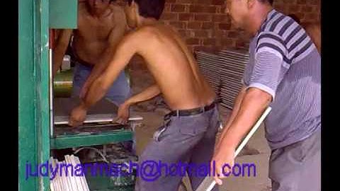 single layer tile press machine video mp4