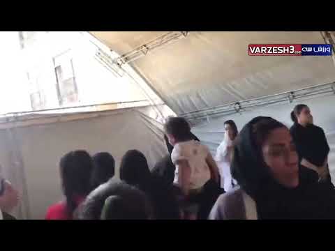 دعوا و درگیری عجیب در مسابقات ووشو قهرمانی کشورخواهران منصوریان