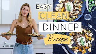 Easy Clean Dinner Recipe - Model Kitchen // Paleo Diet + Instructions // Sanne Vloet screenshot 3
