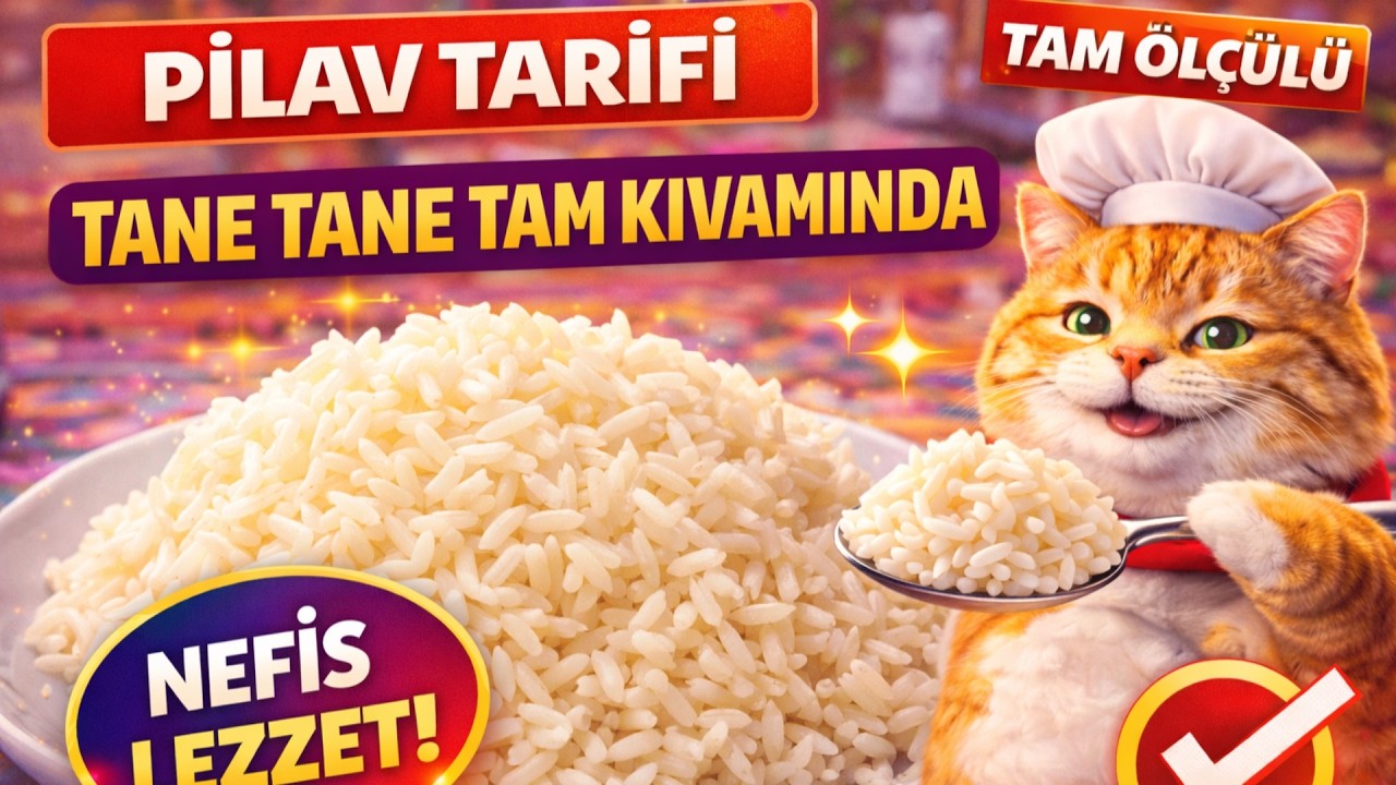 Pilav Tarifi | Tane Tane Tam Kıvamında Pirinç Pilavı Nasıl Yapılır