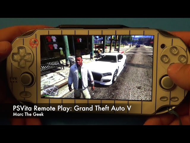 Gta 5 ifruit App PS Vita Gameplay 