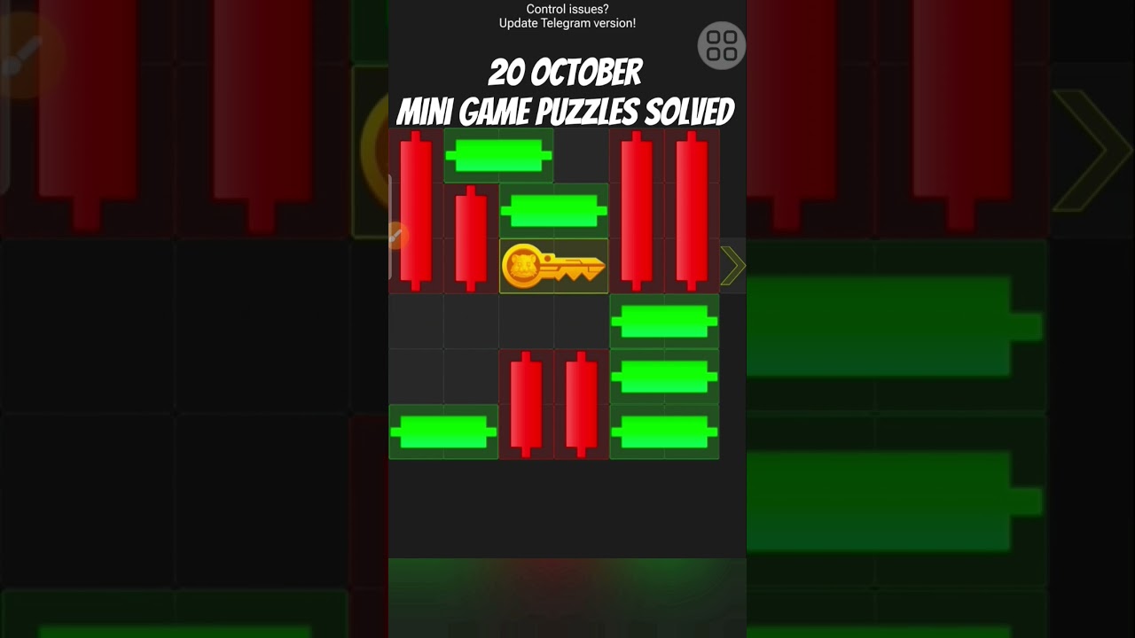 Today Mini Game Hamster Kombat 20 October Mini Game Kaise Solve Kare How to Solve Daily Mini Game
