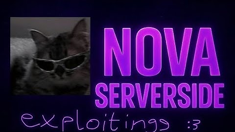 [2025] ROBLOX Exploiting With Nova SS