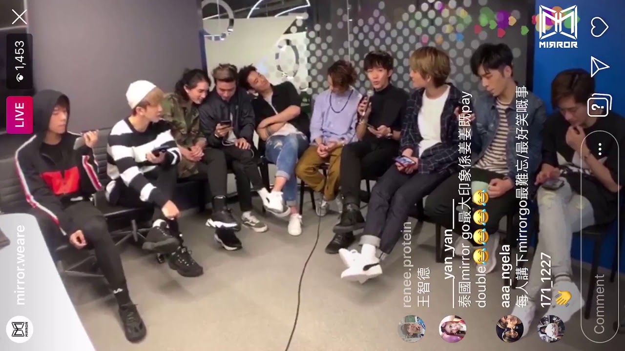 【足本重溫】MIRROR 10/04/2019 IG LIVE !