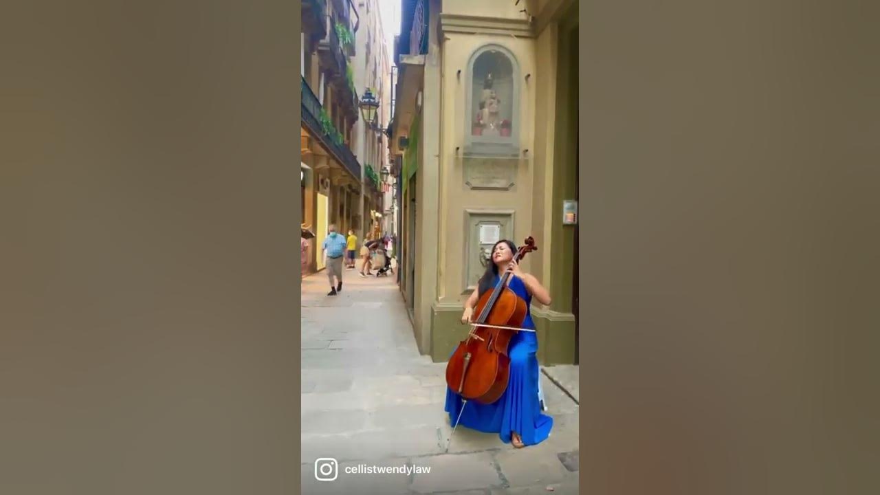 Watch What Happens to a Cellist on the Street of Barcelona.. 