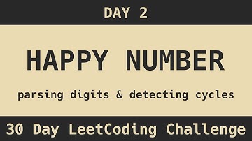 Happy Number - LeetCode Day 2 Challenge