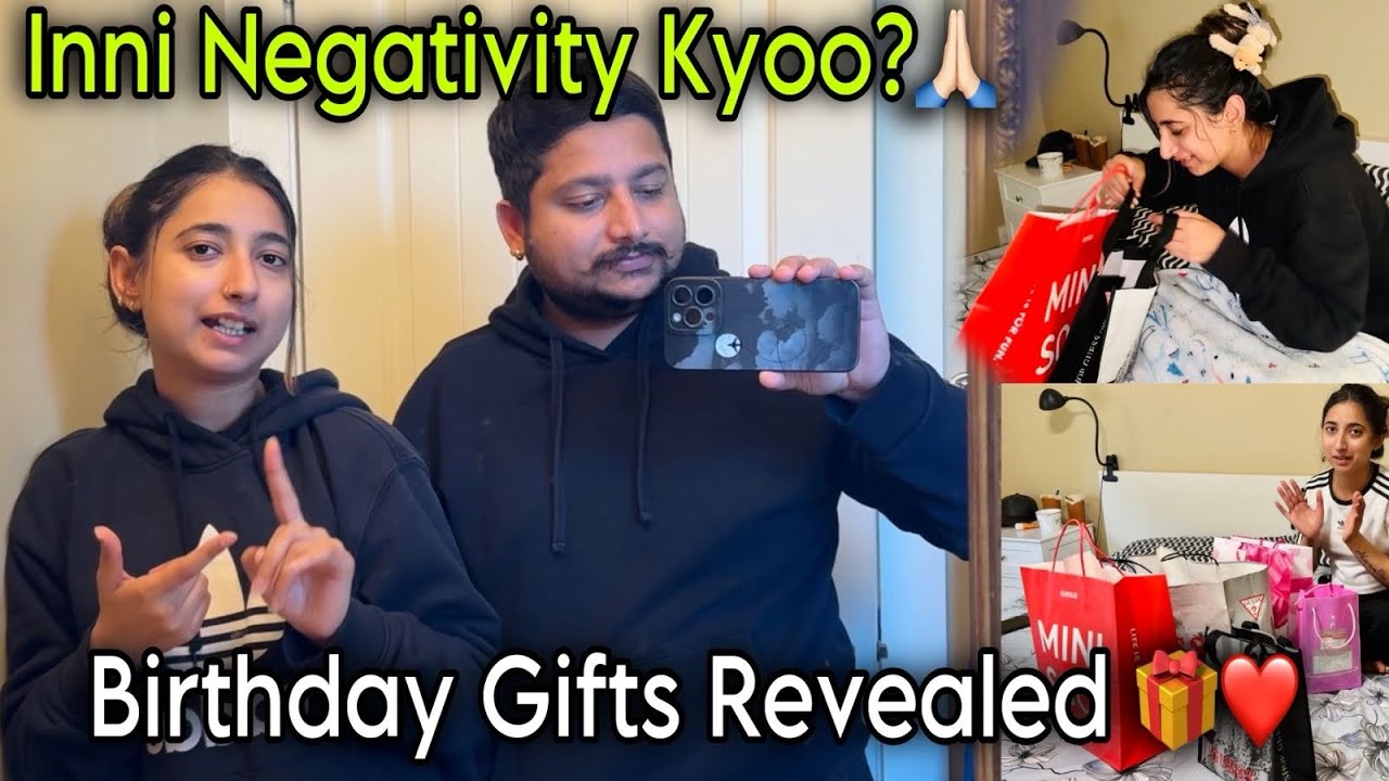 Birthday Gifts Revealed🎁😍* INNI NEGATIVITY KYOO??🤬* Angel's Shivam