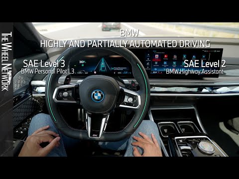 BMW Personal Pilot L3 Automated Driving (Level 3) and BMW Highway Assistant (Level 2) Explained