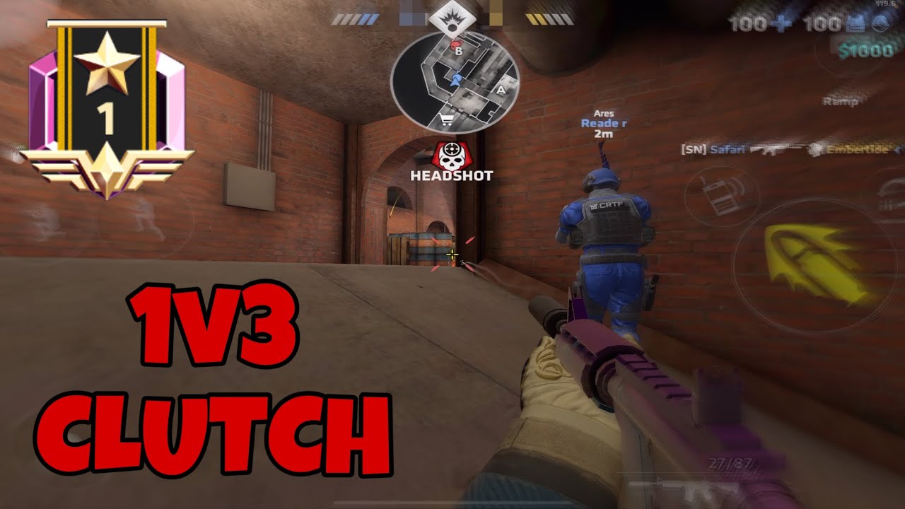 CLUTCHING a 1v3 to WIN THE GAME in a TOURNAMENT?! (+ VC)