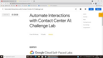 Qwiklabs   Automate Interactions with Contact Center AI Challenge Lab GSP311