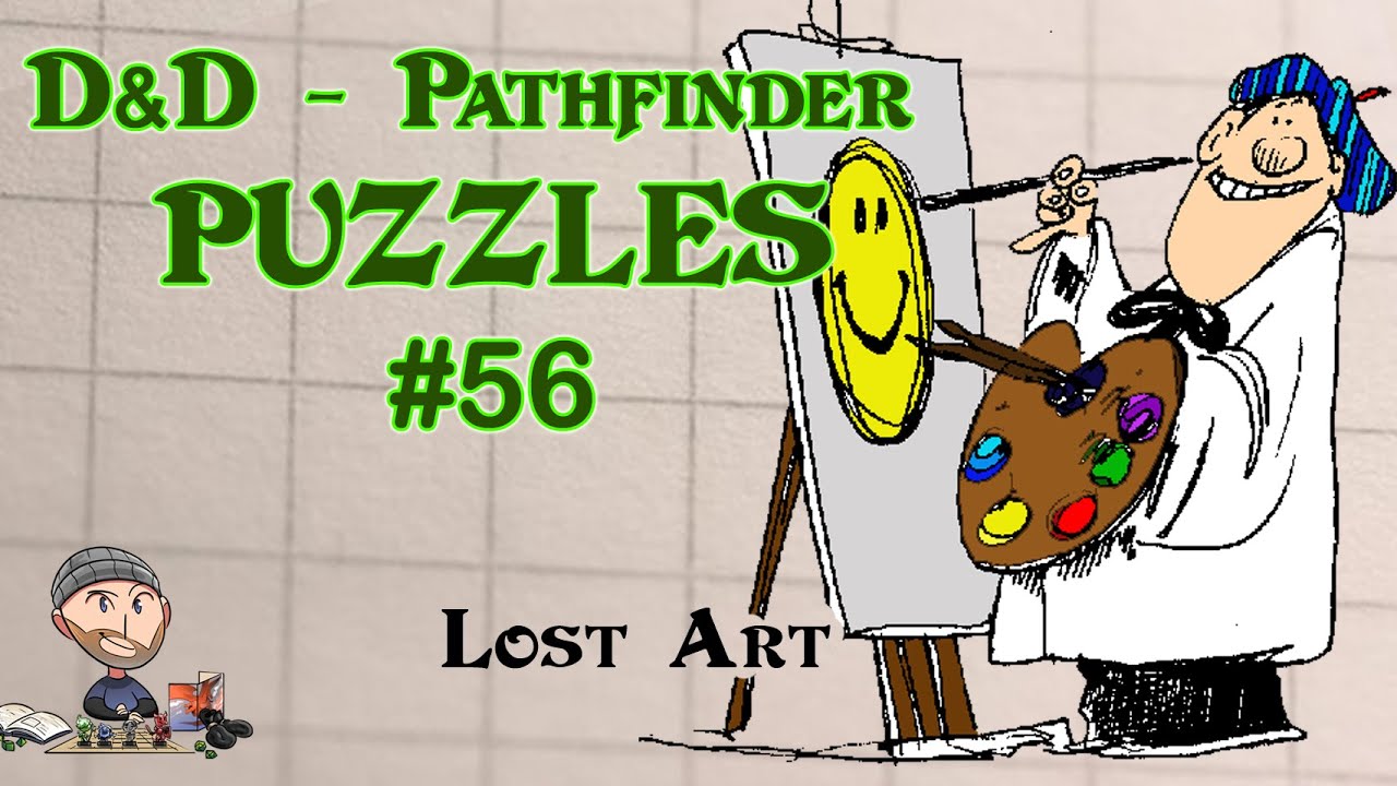 D&D Puzzles 56 The Lost Art YouTube
