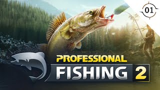 NOVO SIMULADOR DE PESCA 🦈 Professional Fishing 2 GAMEPLAY PC PT BR - EP01 screenshot 5