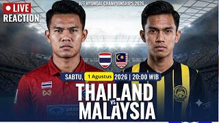 🔴PEMAIN NATURALISASI MALAYSIA TAK BERKUTIK KALAH 0-2 DARI THAILAND | AFF HYUNDAI CHAMPIONSHIPS 2026