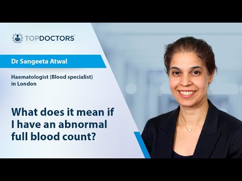 What does it mean if I have an abnormal blood count? - Online interview