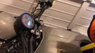 BMW K100 BEP Acewell Fuel Light Working