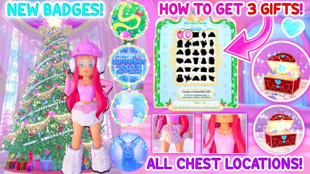EVERYTHING You NEED To KNOW About GLITTERFROST 2023 UPDATE! Royale Highs BIGGEST WINTER UPDATE!