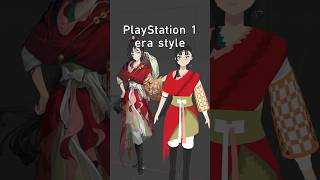 Making a 3D Gacha character from scratch challenge (Reverse1999) #Reverse1999 #Paperheron
