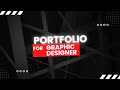 How to Create Graphic Designer Portfolio l M.J Web & Artistry