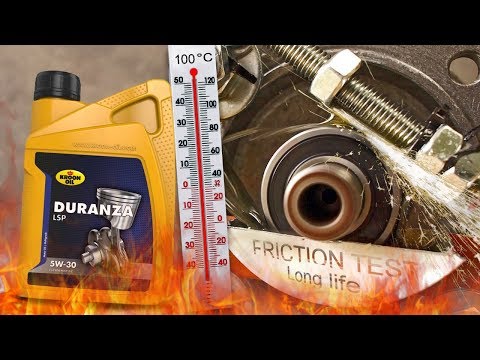 Kroon Oil Duranza LSP 5W30 How well the engine oil protect the engine? 100°C