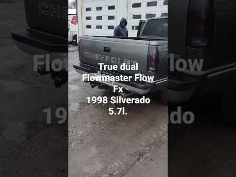 Paxton S 1998 Silverado C1500 5 7L True Dual Flowmaster Flow Fx Tube Style