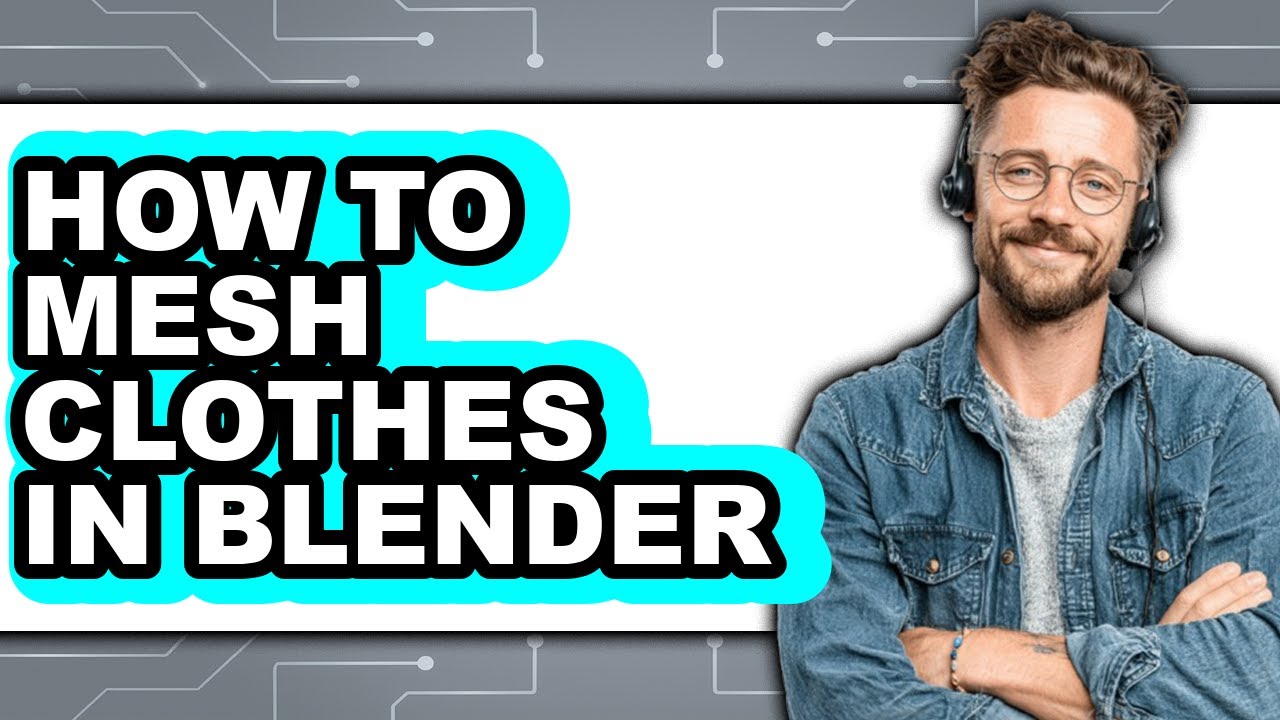 How to Mesh Clothes in Blender (updated) - YouTube