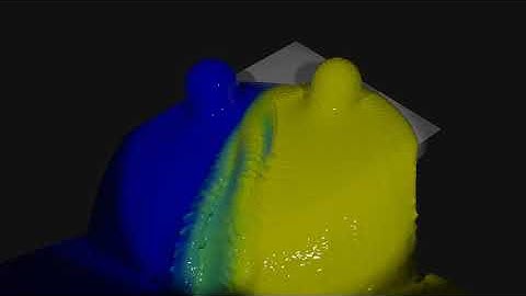 Blender Flip fluids Testing mixbox