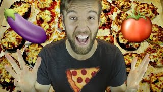MINI VEGETABLE PIZZA CHALLENGE!