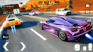 Real Sports Car Racing Simulator Top Speed in Extreme SUV Offroad Driving - Android Gameplay screenshot 4