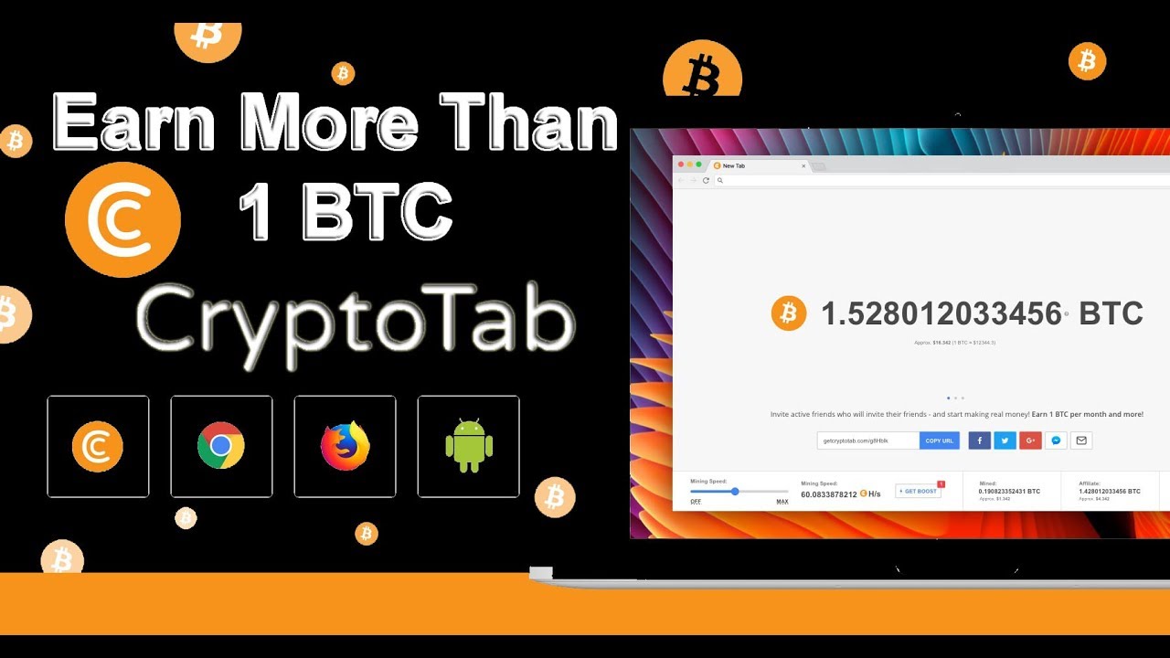 How To Earn Bitcoins Fast And Easy Using Cryptotab 2018 - 