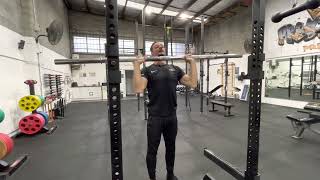 'Fat bar' Standing Power Press demonstration