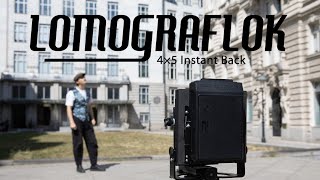 Shooting Instant Film with a 4×5 camera and the LomoGraflok