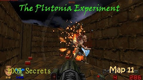 Brutal Doom v22 Test 7a | The Plutonia Experiment | Map 11 Gameplay [100% secrets]