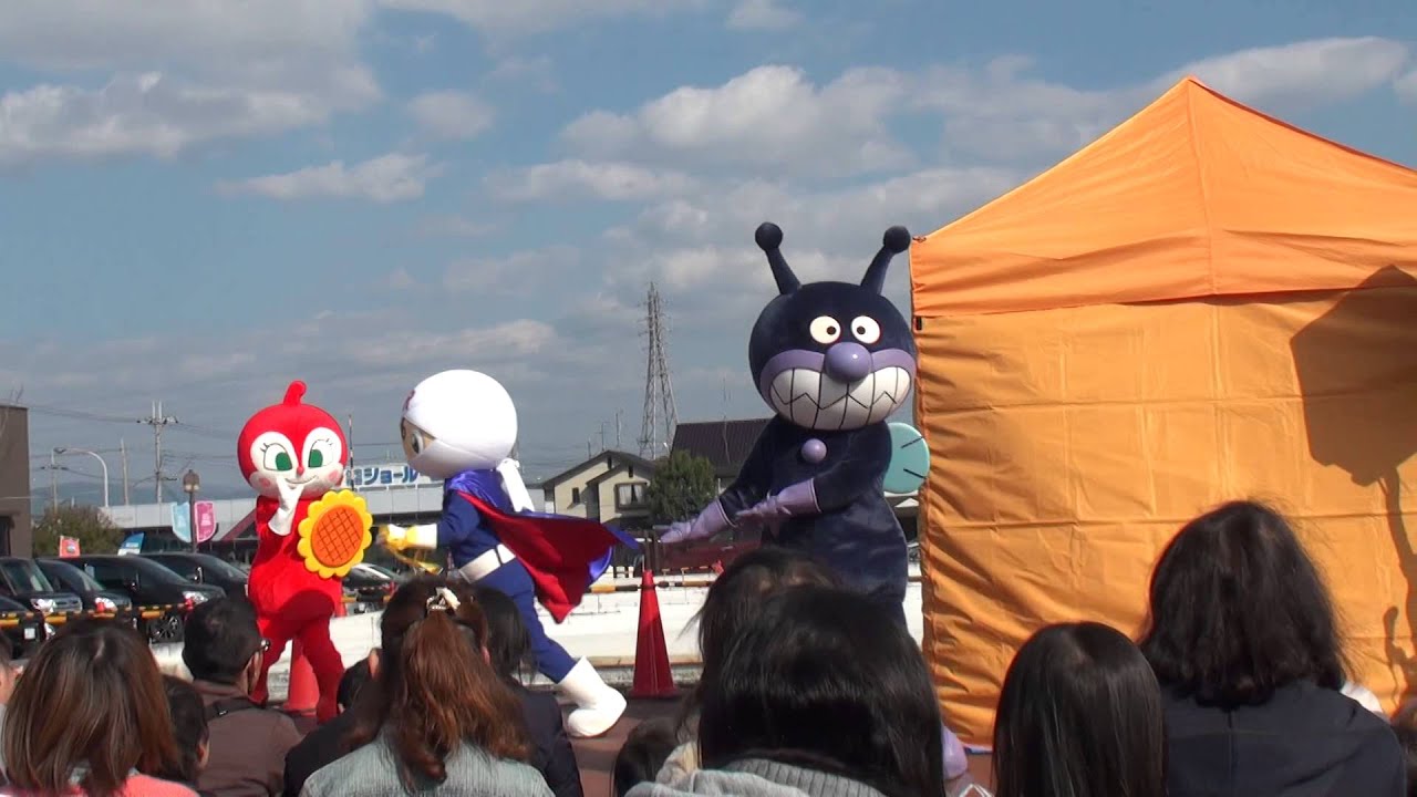 【アンパンマンショーロールパンナとななつばのクローバー】  【anpanman show】