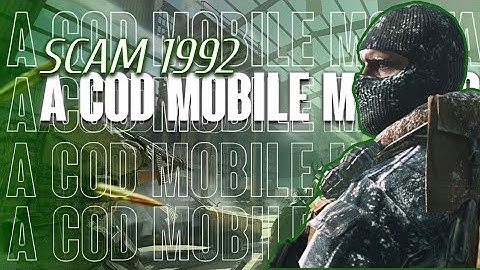 Scam 1992 theme song- A COD Mobile Montage!