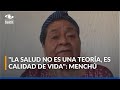 “El Estado debe garantizar calidad”: Rigoberta Menchú sobre crisis del sistema de salud colombiano