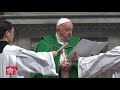 19 novembre 2023, Sainte Messe Journée mondiale des pauvres | Pape François
