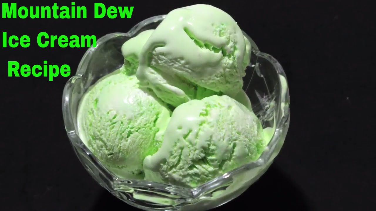 mountain dew ice cream