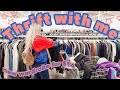 THRIFT WITH ME! I bought a new wardrobe for $14!!