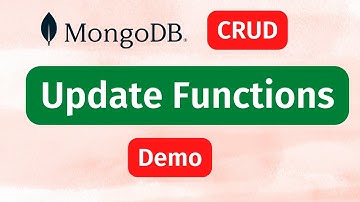 MongoDB Update Functions | MongoDB Tutorials