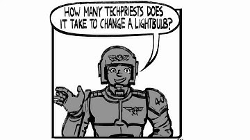Guardsman tells a Joke - A Warhammer 40k Webcomic Dub